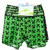 Wholesale - 4pk MINECRAFT CREEPER BOMBS BOYS BRIEFS SIZE 10, UPC: 693186472374